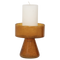 Urban Nature Culture - Candle holder Cody - Bubble glass - Inca Gold Ø 13 * 14 CM