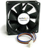 Startech FAN8025PWM - Box Ventilator - 2500 rpm Ø 8 cm - Zwart