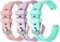 iMoshion Siliconen bandje Multipack voor de Fitbit Inspire - Roze / Paars / Turquoise
