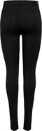 ONLY ONLFOREVER - Skinny Jeans - High Waist - Zwart - Maat L X L34