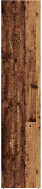 vidaXL - Boekenkast - oud - houten - 36x30x143 - cm - bewerkt - hout