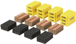 MBZ 80201 H0 belading voor pallets, dakpannen Lasercut bouwpakket