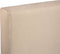 PRESIDENT - Boxspringbed - Beige - 180 x 200 cm - Polyester