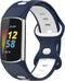 imoshion Siliconen sport bandje - Geschikt voor Fitbit Charge 6, Charge 5 - Blauw - One Size