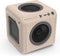 Allocacoc AudioCube - Bluetooth Speaker - Grijs Hout