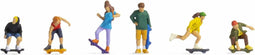 NOCH 15889 H0 Skateboarders figuren Kant-en-klaar model