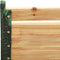 vidaXL - Tuinbank - 116 - cm - gietijzer - en - massief - vurenhout