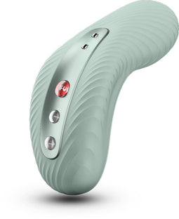 Fun Factory- Laya III Sage Green - Oplegvibrator - vibrator voor vrouwen - Met ribbels & oplaadbaar