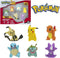 Bandai - Pak van 6 figuren - Pokemon