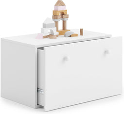 INGA - Speelgoed kist - 70,6x41,6x41,6cm - wit