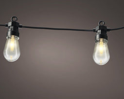 LED lampverl.hel.starterkit bu/9.5m-20L/zwart/warm wit