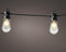 LED lampverl.hel.starterkit bu/9.5m-20L/zwart/warm wit