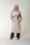 Colourful Rebel Kaia Trench Coat - Oversized fit - Knoopsluiting - Maat S
