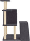vidaXL - Kattenmeubel - met - sisal - krabpalen - 97 - cm - donkergrijs