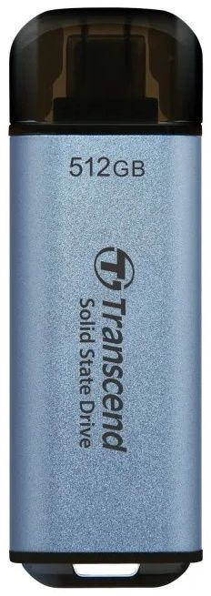 Transcend ESD300 - SSD 512GB - USB-C 1050MB/s Lezen 950MB/s Schrijven - Blauw
