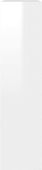vidaXL - Schoenenkast - met - spiegel - 2-laags - 63x17x67 - cm - hoogglans - wit