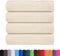 vidaXL - Douchehanddoeken - 4 - st - 70x140 - cm - 360 - g/m² - 100% - katoen - crème