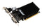 MSI GeForce GT 710 - Videokaart - Passief gekoeld - 2GB GDDR3 - HDMI 1.4 - DVI-D - VGA - Zwart