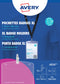 Avery - Badge avery 4834 a6 + insteekkaarten + lanyard