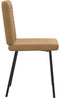 vidaXL - Eetkamerstoelen - 2 - st - fluweel - bruin