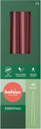 Bolsius - Gotische kaarsen - 245/24 - 4 stuks per verpakking - Velvet Red