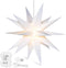 3D Kerstster Licht Buiten Kerst Decoratie - 23 inch LED Christmas Star Light Batterij met Timer, Bet