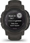 Garmin Instinct 2 Solar - Smartwatch - GPS - Waterdicht tot 10ATM - Grafiet