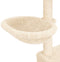 vidaXL - Kattenmeubel - met - sisal - krabpalen - 83 - cm - donkergrijs