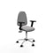 Piqueras y Crespo B2D05RF - Bureaustoel - Verstelbare hoogte met armleuning - Lichtgrijs