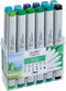 Copic Marker Classic Set - Milieukleuren - 12 stuks