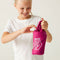 Regatta - Kids Pack It III Opvouwbaar Kinder Regenjack - Donker Roze - Maat 128