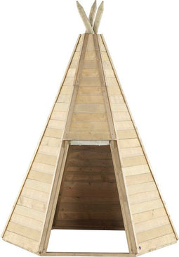 Plum Grote Houten Teepee - Houten tipi speelhuis - Duurzaam FSC hout