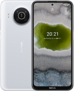 Nokia X10 5G - Wit - 64 GB - Dubbele fysieke simkaart