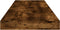 vidaXL - Wandschappen - 4 - st - 80x10x1,5 - cm - bewerkt - hout - gerookt - eikenkleur