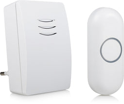 Byron DBY-21132 - Draadloze deurbelset - 100m bereik 36 melodieën - IP44 (1 set)