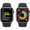 Apple Watch Series 9 - GPS + Cellular - 41mm RVS Sportbandje S/M Grafiet (Zwart)