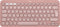 Logitech Pebble Keys 2 K380s - Mini Toetsenbord - Draadloos RF + Bluetooth - QWERTZ DE - Roze