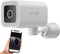 Gologi Premium Outdoorcamera - Buitencamera met Nachtzicht 4MP - Geluid en Bewegingsdetectie - Wit
