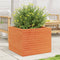 vidaXL - Plantenbak - 60x60x46 - cm - massief - grenenhout - wasbruin