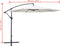 vidaXL - Zweefparasol - 3,5 - m - zandwit
