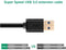Ugreen 30127 - USB verlengkabel - USB 3.0 - 3 Meter - Zwart