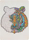 Creative Craft Group Houten Legpuzzel Tijger 130st.