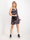 ONLY ONLKARMEN S/L SHORT DRESS AOP WVN NOOS - Dames Jurk - All over bloemenprint - Maat 36