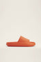 NA-KD Rubber Slippers - Dames Slippers - Maat 36/37 - Oranje