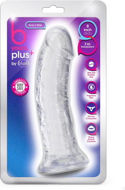 B Yours Plus - Roar n” Ride Dildo - Transparant
