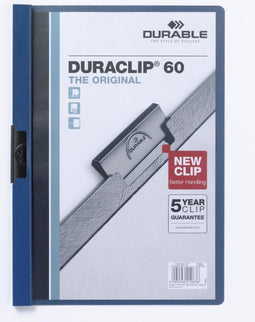 Klemmap durable duraclip a4 6mm 60v dbl | 25 stuks