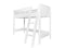 Bopita Nordic hoogslaper 90x200 met schuine trap - Wit