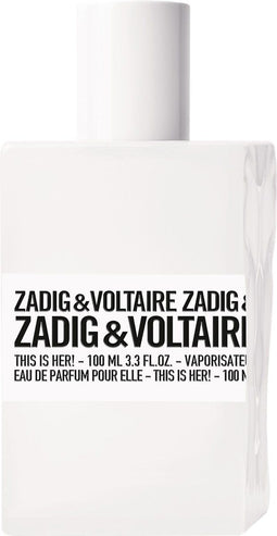 Zadig & Voltaire This Is Her! 100 ml Eau de Parfum - Damesparfum