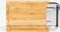 Cuisine Performance - Bamboe Snijplank - RVS Opvangschaal - 33 x 24 x 4 cm