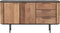DTP Home Dresser Soho, 2 doors, 3 drawers,85x160x45 cm, recycled teakwood and mortex